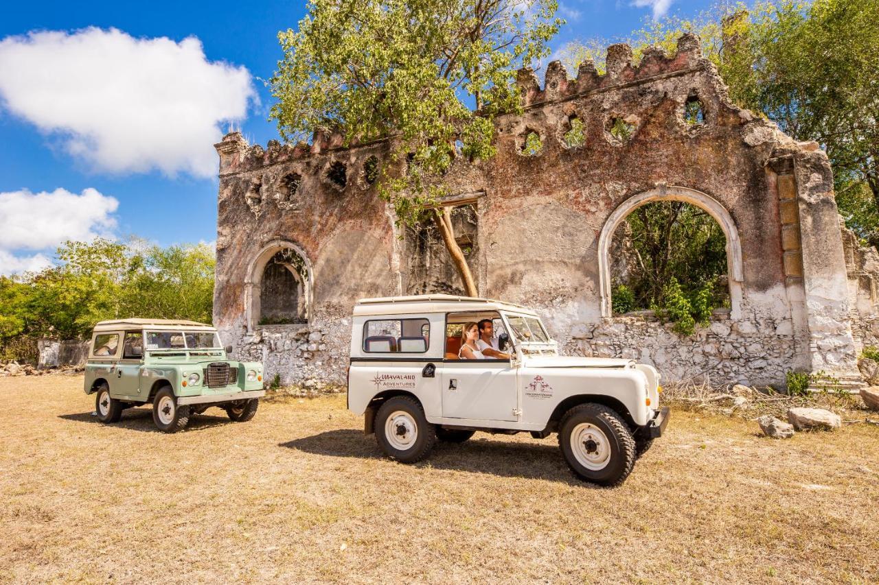 La Casa Del Mago Bed & Breakfast Uxmal Exterior foto