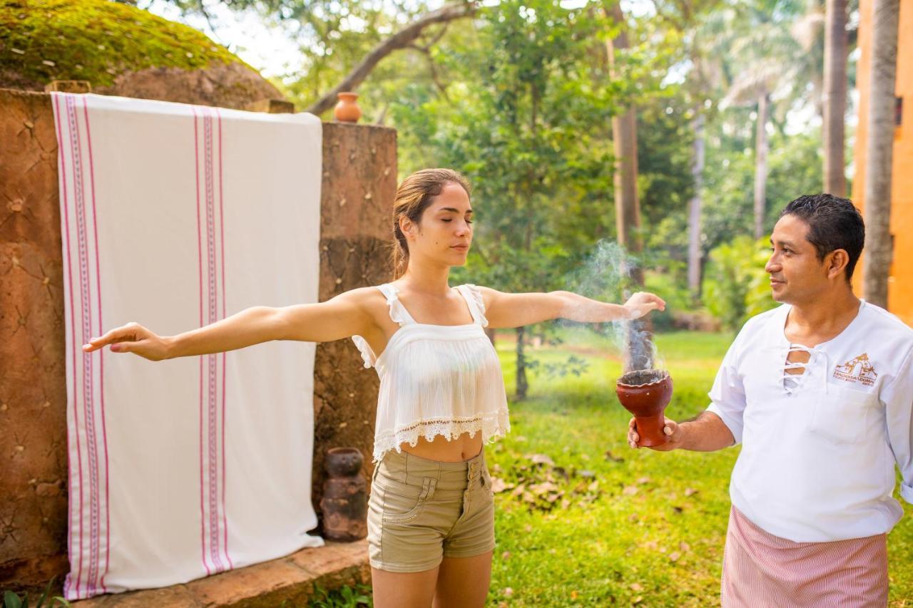 La Casa Del Mago Bed & Breakfast Uxmal Exterior foto